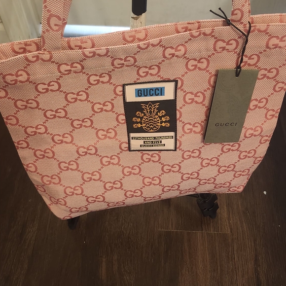 Gucci Handbags - Gucci Pink Tote Bag GWP